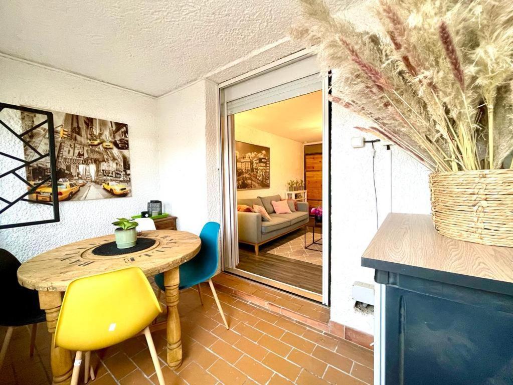 Perle Du Rivage - Plage 50M, Clim, Wifi, 2 Pers Fos-sur-Mer Exteriör bild