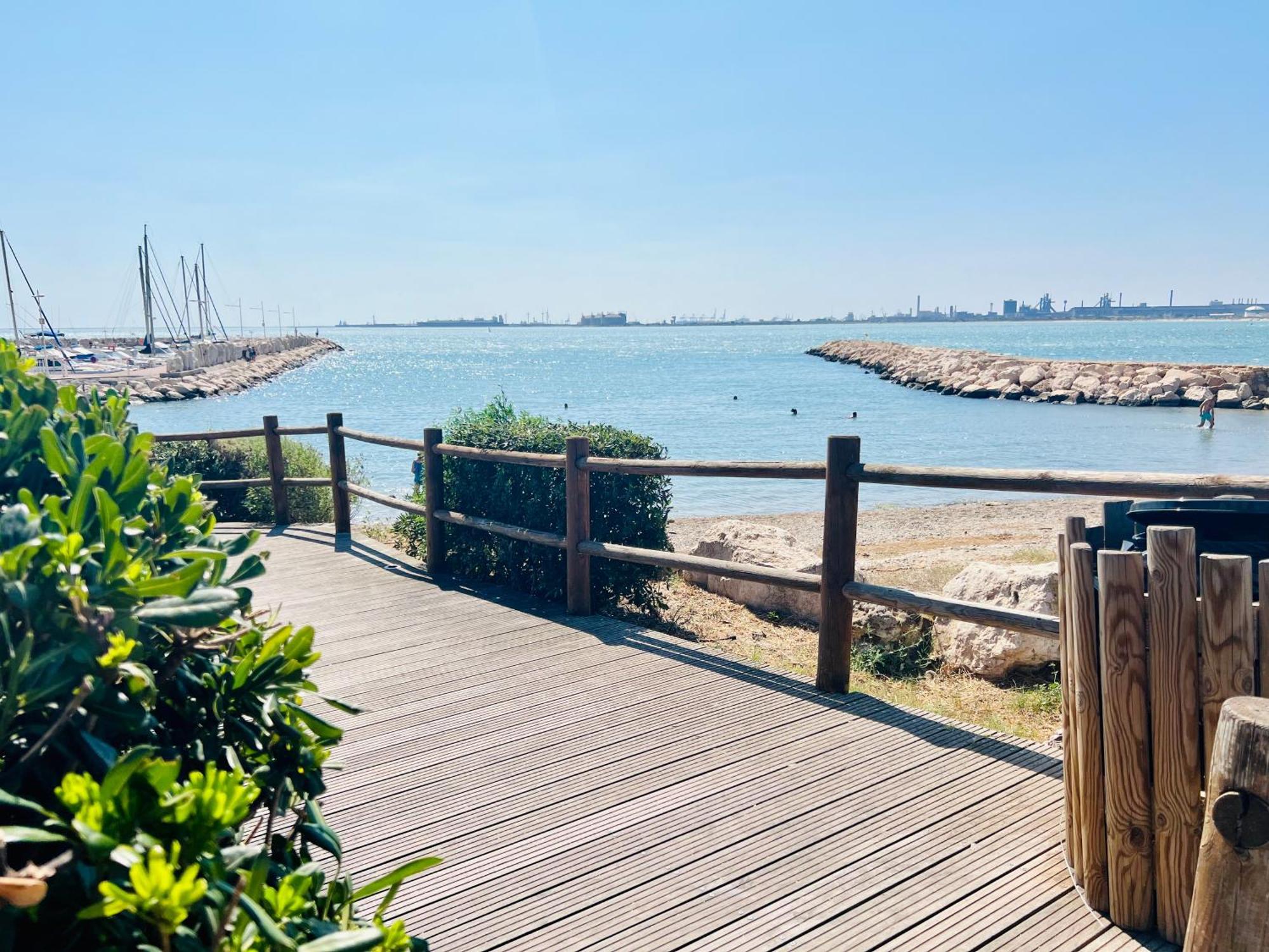 Perle Du Rivage - Plage 50M, Clim, Wifi, 2 Pers Fos-sur-Mer Exteriör bild