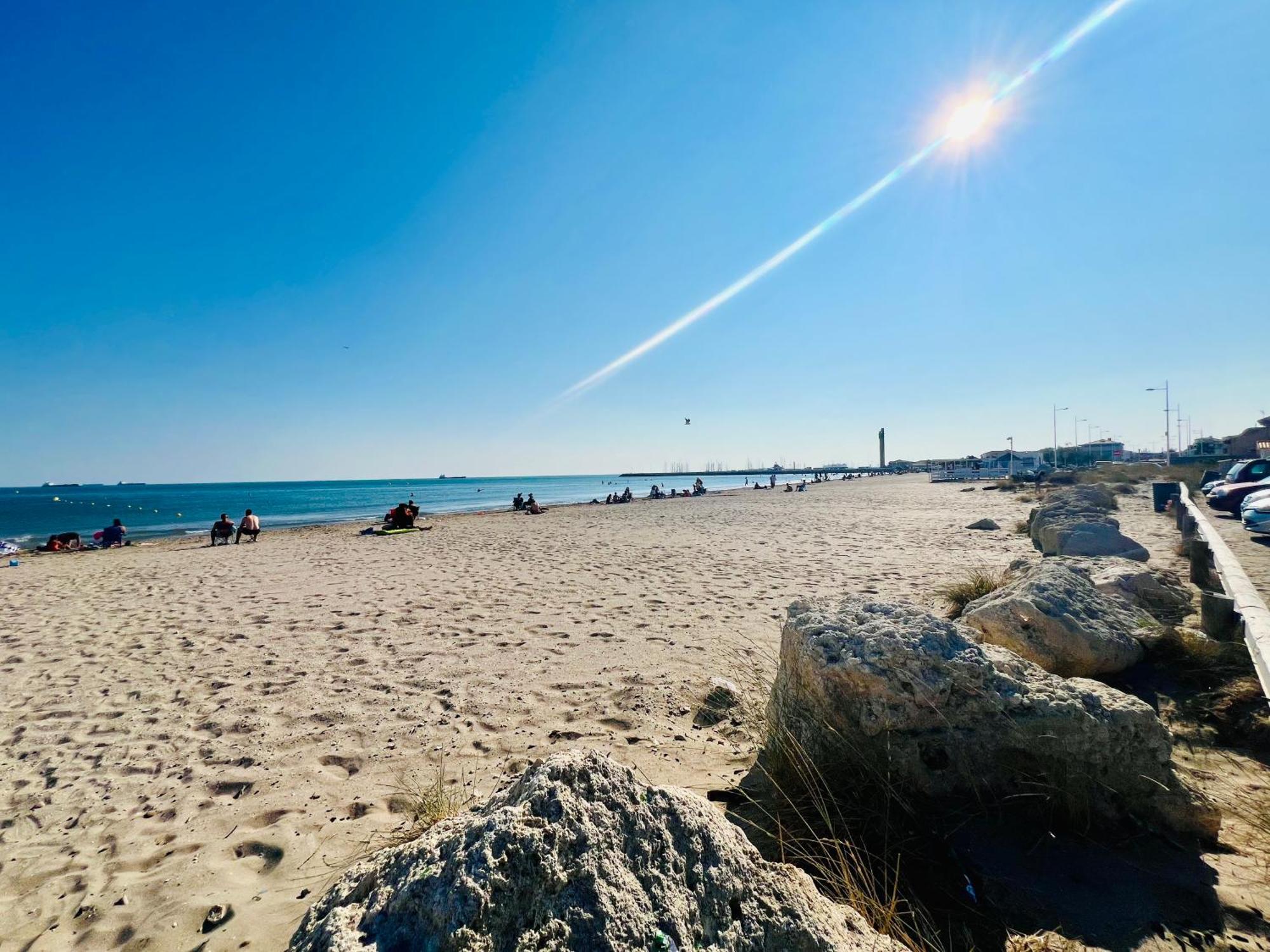 Perle Du Rivage - Plage 50M, Clim, Wifi, 2 Pers Fos-sur-Mer Exteriör bild